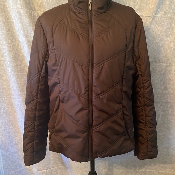 🧥Athletic Works Brown Woman’s Ski Jacket L - Picture 5 of 8